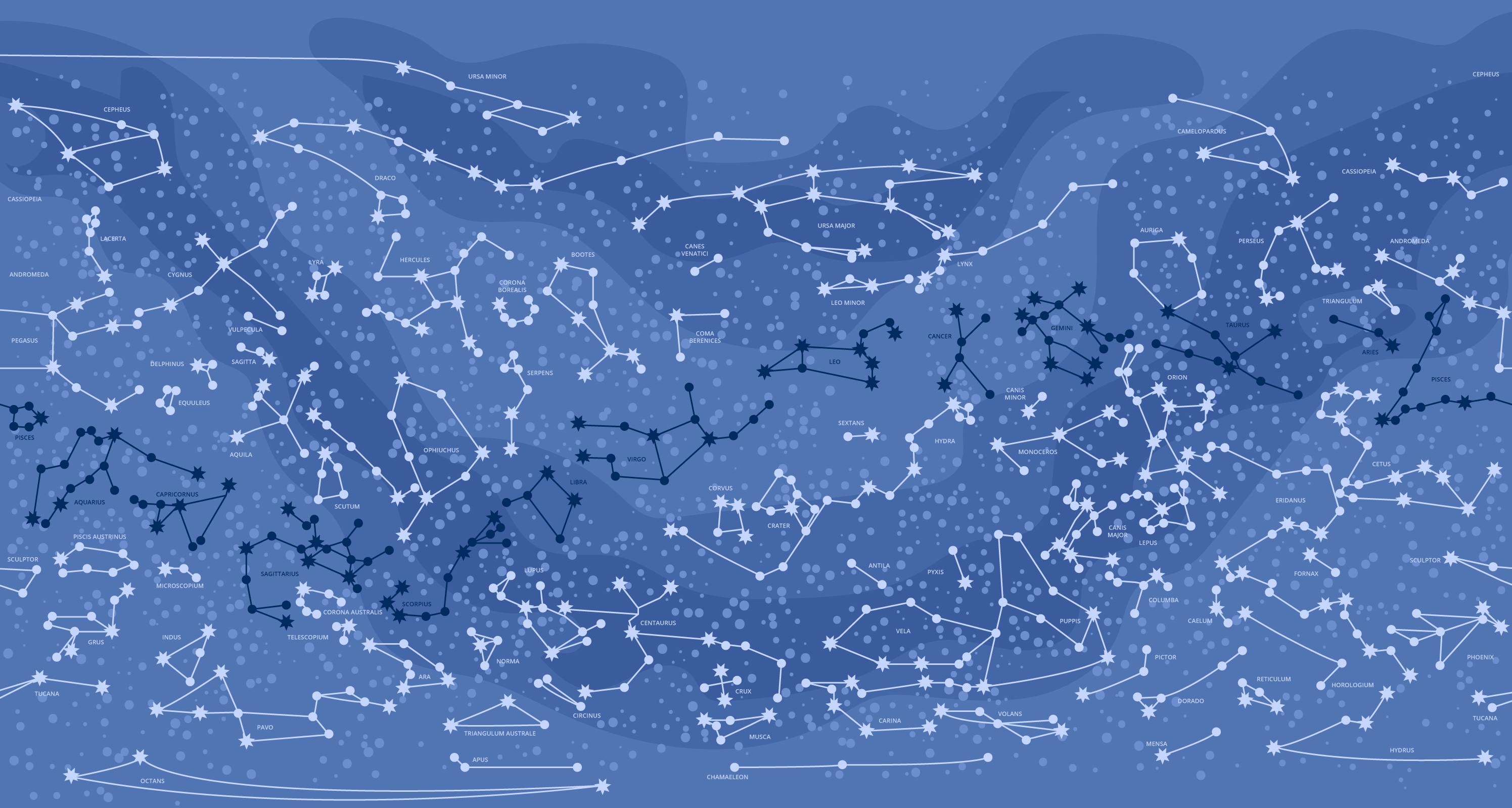 Star map image